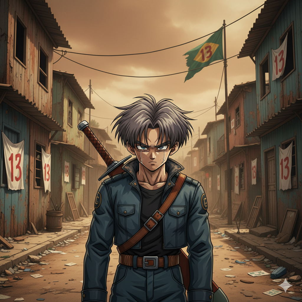 foto trunks chorando