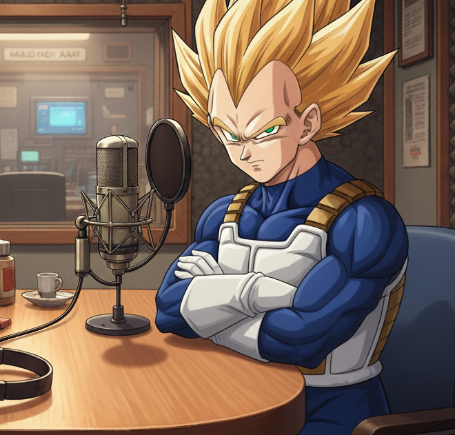 Foto do Locutor Vegeta